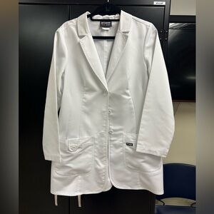 Grey’s Anatomy Lab Coat for Women Mid -Length Long Sleeve 31.5” lab coat